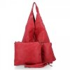 Torebka Damska Shopper Bag XXL firmy Hernan Czerwona